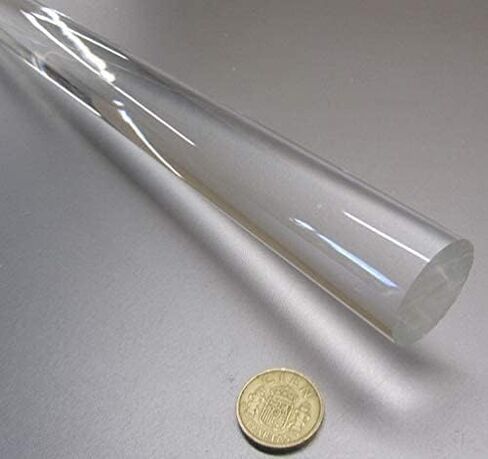 قضيب مستدير مقذوف الأكريليك 1.25 "(1-1/4") قطر × 6 قدم بطول 1 جهاز كمبيوتر in Saudi Arabia
