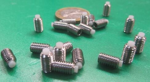 18-8 Stainless Steel Nylon Tip Set Screw 10-32 x .312" Thread Length 20 pcs in Saudi Arabia