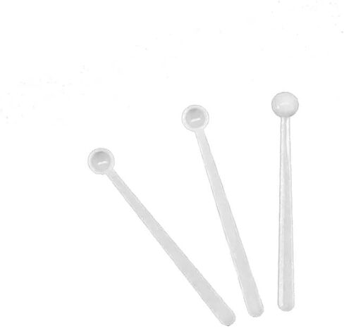 0.15ml Micro Plastic Measuring Scoop - 100pcs Lab Measuring Spoon for Powder and Liquid in Saudi Arabia