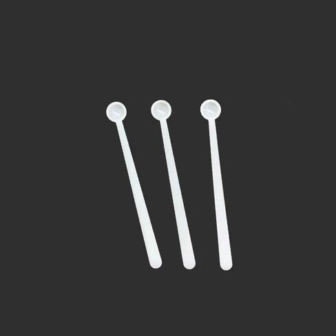 0.15ml Micro Plastic Measuring Scoop - 100pcs Lab Measuring Spoon for Powder and Liquid in Saudi Arabia