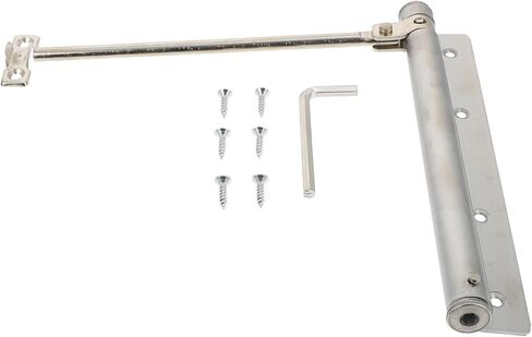 LIFKOME Automatic Door Closer Stainless Steel Door Bug Stopper Wall Protector Heavy Duty in Saudi Arabia
