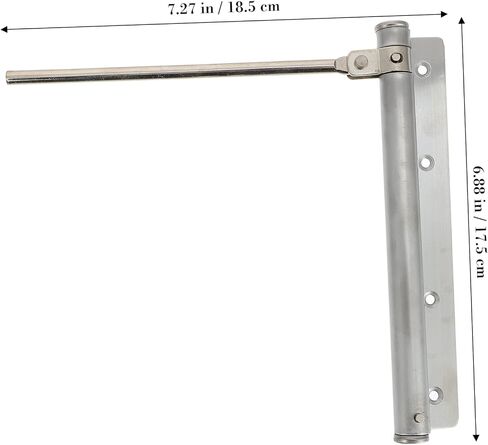 LIFKOME Automatic Door Closer Stainless Steel Door Bug Stopper Wall Protector Heavy Duty in Saudi Arabia
