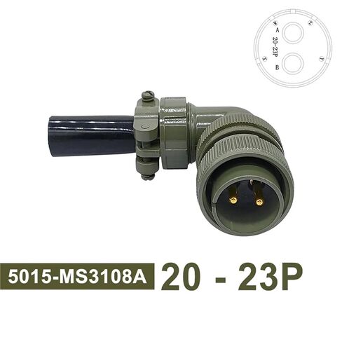موصل المواصفات العسكرية MS3102A 5015 MIL STD 20-23 MIL-C 20-19 20-4 MS3106A MS3108A SOCKET 1PCS (المكونات 3106 20-23S) in Kuwait