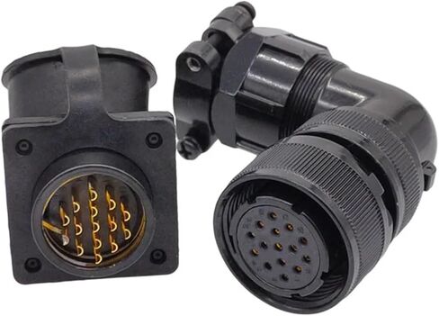 YD28 موصل YD28-15 Servo Motor Socket YD28K4T 4PIN 15PIN 1PCS (مقبس دبوس أسود -4) in Saudi Arabia