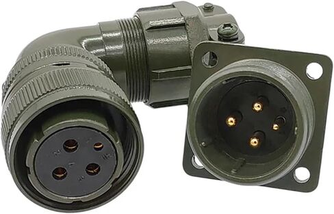 YD28 موصل YD28-15 Servo Motor Socket YD28K4T 4PIN 15PIN 1PCS (مقبس دبوس أسود -4) in Saudi Arabia