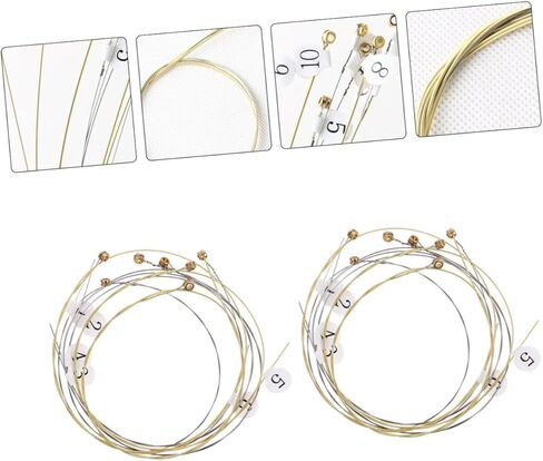 Toyandona 19pcs Lyre Harp Strings Tuning Wretch Association for Beginner Lyrical Instruments in Saudi Arabia