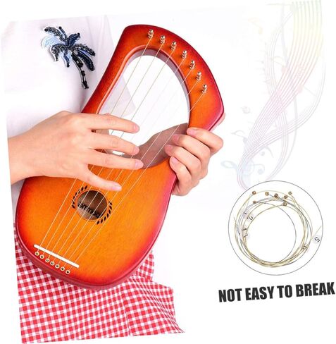 Toyandona 19pcs Lyre Harp Strings Tuning Wretch Association for Beginner Lyrical Instruments in Saudi Arabia
