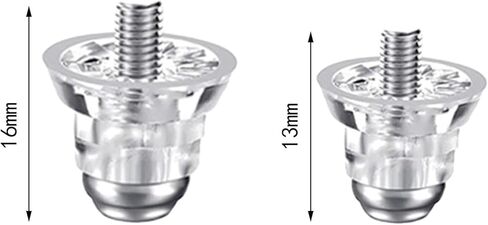 12Pcs Football Boots Studs Football Shoe Spikes 13mm/16mm Football Cleats Studs Replacement Studs for Adults Shoes Training in Saudi Arabia