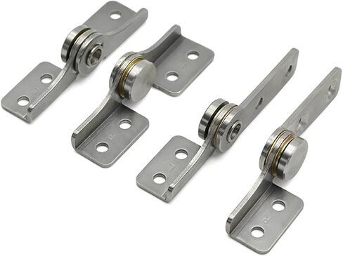 High Torque Damping Rotating Shaft 304 Stainless Steel Random Stop Torque Hinge Metal Non-Adjustable Damping Hinge Positioning 1Pcs(5-16-2.0NLeft) in Saudi Arabia