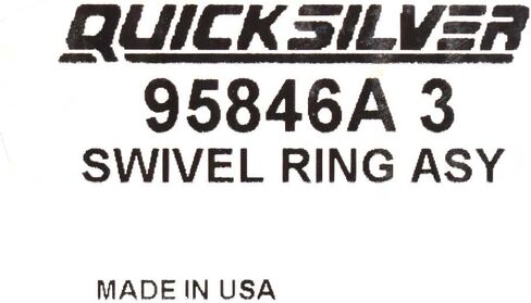 Mercury Quicksilver Boat Dwivel Ring Tube 95846A3 | التوجيه (مجموعة) in Saudi Arabia