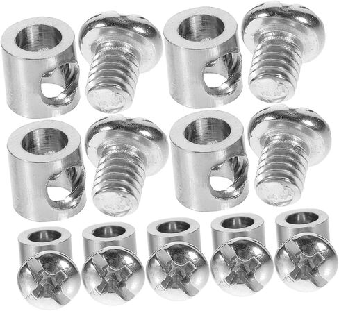 Gleavi 10pcs سلك الحبل المشابك السحابات الكابلات لبناء كابلات التوتر لاستقرار آمن استخدم مشاريع مختلفة in Saudi Arabia