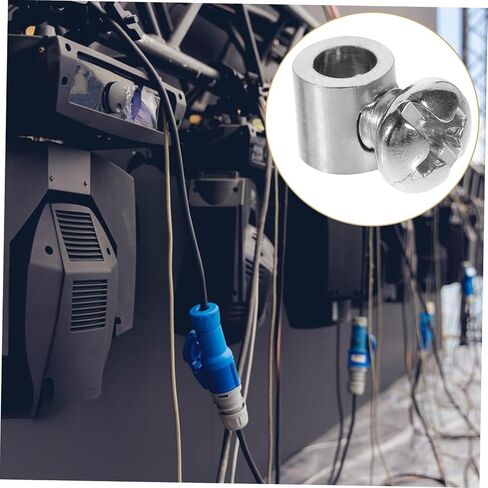 Gleavi 10pcs سلك الحبل المشابك السحابات الكابلات لبناء كابلات التوتر لاستقرار آمن استخدم مشاريع مختلفة in Saudi Arabia