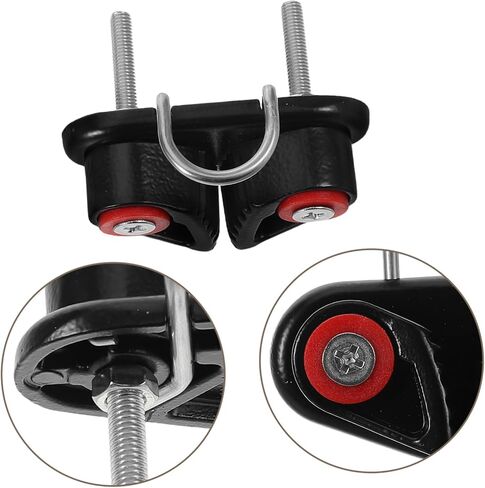 Milisten Rope Connector Clamp - Aluminium Portable and Versatile Rope Fastener with Cam Mechanism for Gym Training Fitness in Saudi Arabia