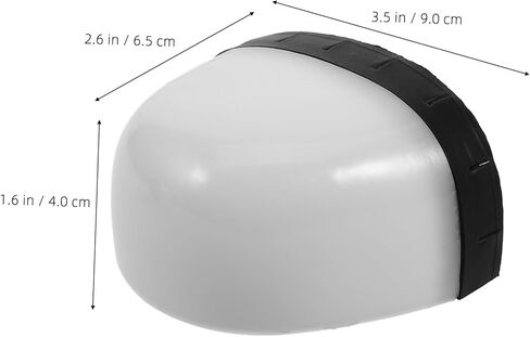 NUOBESTY 1Pair Guard Durable Safety Shoe Toe Caps Puncture Protection White for Construction Workplace Safety Footwear in Saudi Arabia
