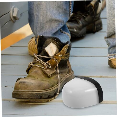 NUOBESTY 1Pair Guard Durable Safety Shoe Toe Caps Puncture Protection White for Construction Workplace Safety Footwear in Saudi Arabia