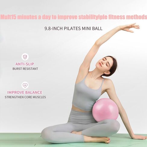 مجموعة حلقة Pilates ، 14 بوصة الدائرة السحرية ، عصابات المقاومة الطويلة والحلقة ، كرة بيلاتيس الناعمة ، جوارب قبضة ، مجتذب ، معدات التمرين المنزلية للنساء والمبتدئين إلى النغمة ، المرونة والقوة الأساسية in Saudi Arabia