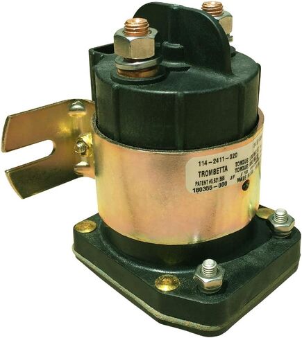 USAutoElectric Solenoid, OEM Trombetta 114-2411-020-02, 114-2411-020, 24 Volts Continuous Duty with Nuts in Saudi Arabia