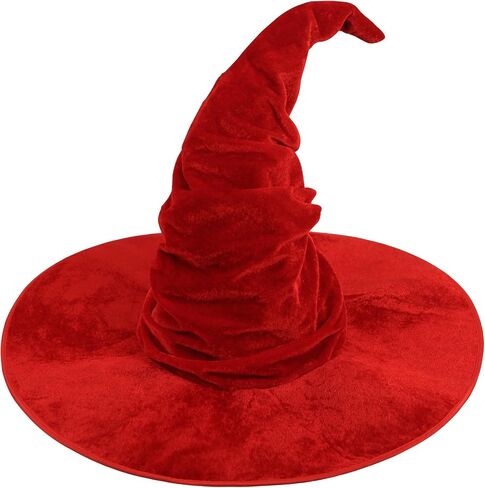 Homelex Witch Hat Halloween Adult Black Women's Witches Witches Hat Assume Assume for Party in Saudi Arabia