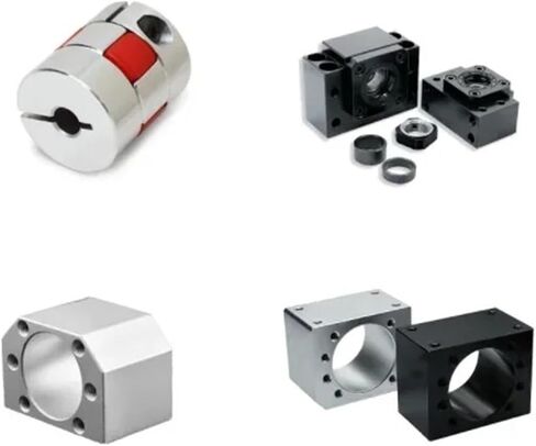 آلة التحكم في الكرة المزدوجة صامد الجوز المسمار 4pcs الكتلة الخطية HGW20CC 300-1000mm +2pcs دليل خطية Rail HGR20 +SFU1610 الكرة المسمار للأجزاء (600 مم) in Saudi Arabia