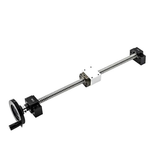 Double nut Ball Screw Control Machine Ball Screw Kit 4pcs SBR16UU Slider Block + 2pcs SBR16 Linear Guide +1 Set Ball Screw SFU1605 with Handhweel(650mm) in Kuwait