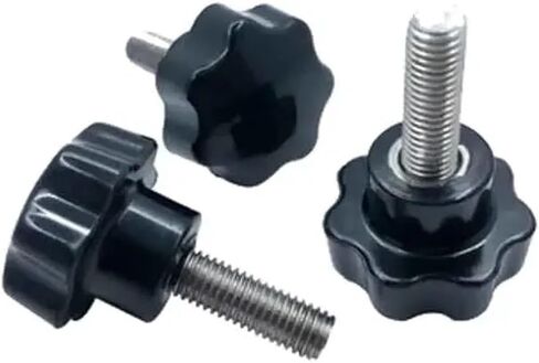 M10 SPERED Star Bakelite مقبض مسامير البرقوق زهر البلاستيك يدوية تويست المسمار Torx رأس BOLT 304 Stainle (M10X35MMXD38MM) in Saudi Arabia