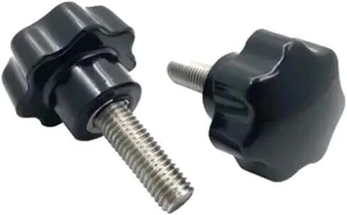 M10 SPERED Star Bakelite مقبض مسامير البرقوق زهر البلاستيك يدوية تويست المسمار Torx رأس BOLT 304 Stainle (M10X35MMXD38MM) in Saudi Arabia