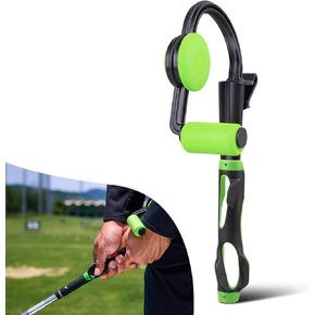 Terpink Golf Swing Trainer ، Trainer Golf Grip ، 2 في 1 في مربعات التحكم في المربعات ، ردود الفعل الفورية القائمة على الإحساس ، مساعدات التدريب ، مجموعة قبضة الجولف ، مدرب قبضة لتدريب ملحق وضع اليد الصحيح للمبتدئين in Kuwait