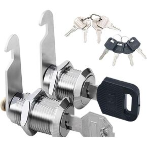 5/20sets Metal Rotary Key Switch Push Button Lock Switch Latching Cylinder Cabinet Security Locker 1Pcs(Different Key 25mm-01,20 Sets) in Saudi Arabia