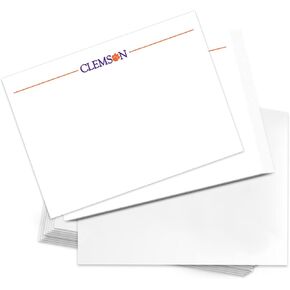 Desert Cactus Clemson University 10 Pack Notecards Stationery Cardstock Includes Envelopes Memo Party Thank You (Notecard 1b) in Saudi Arabia