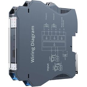 Signal Isolator 4-20mA 0-10V 0-5V 1-5V 1 in 2 Out Input 0-20mA(Output 0-10mA) in Kuwait