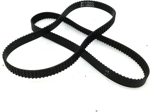 10pcs/lot mxl حزام توقيت حزام مغلق B110MXL 3MM أو 6 مم عرض 233.52 مم حزام طول (B110MXL-6MM) in Kuwait