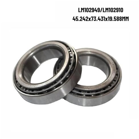 1PCS LM102949/LM102910 45.242x73.431x19.588 mm set12 بوصة محامل أسطوانة مدببة غير قياسية in Kuwait