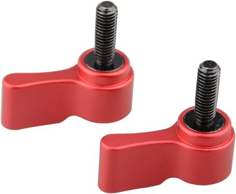 CAMVATE M5 Male Threading（18mm Long） Rotating Knob Adjustable Thumb Lever Screw (Black) - 1510 in Saudi Arabia