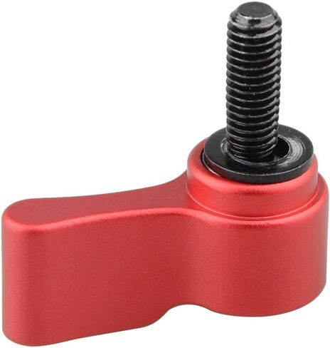 CAMVATE M5 Male Threading（18mm Long） Rotating Knob Adjustable Thumb Lever Screw (Black) - 1510 in Saudi Arabia