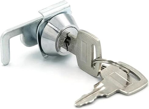 Cam Lock for Cash Box Drawer Locker Metal Cabinet Airbox Lock 2008 1Pcs(Key Different) in Saudi Arabia