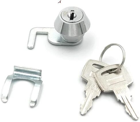 Cam Lock for Cash Box Drawer Locker Metal Cabinet Airbox Lock 2008 1Pcs(Key Different) in Saudi Arabia