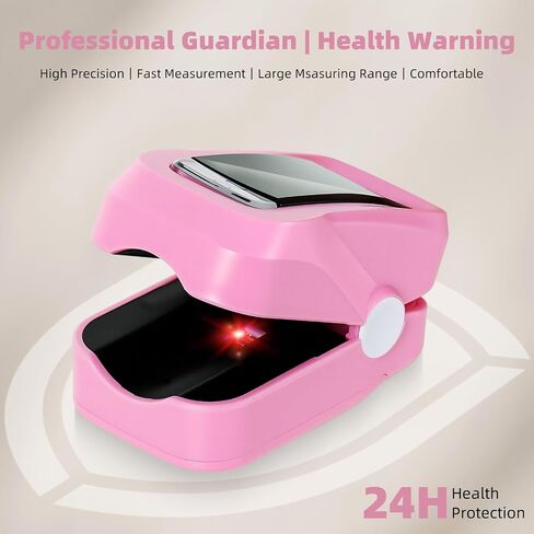 Oximeter, Pulse Oximeter, Oximeter with Lanyard, SpO2 Pulse Rate Blood Oxygen Saturation Monitoring, Fingertip Pulse Oximeter in Saudi Arabia