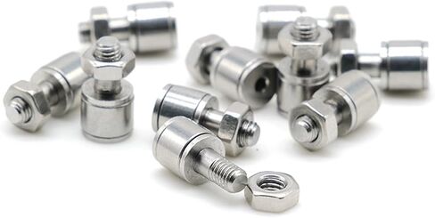 1Pcs CFS3V KR6 Stud Type Cam Follower Bearing SUS304 Stainless Roller Track Runner Bearing M3X6X11.5mm in Saudi Arabia
