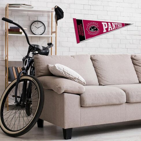 Rico Industries NCAA Chapman Panthers 12" x 30" Felt Wall Décor Pennant - Great for Home/Bed Room/Man Cave Décor in Saudi Arabia
