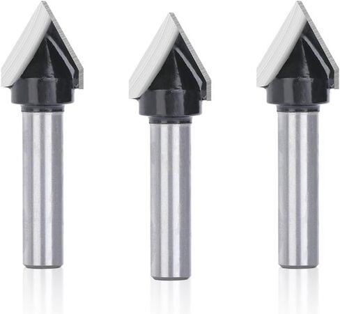 8mm Shank 3d v نقش بتات CNC مطحنة المطار in Saudi Arabia