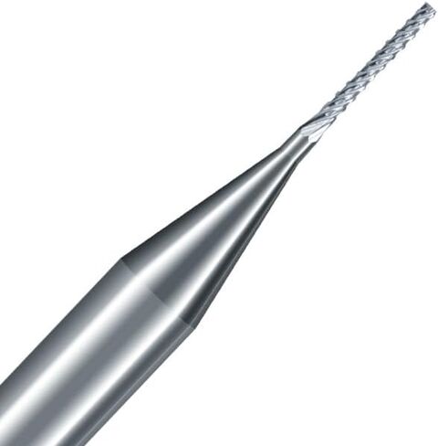10pcs 3.175mm شانك 0.5 0.6 0.7 ملم مركبات ثنائي الفينيل متعدد الكلور قاطع Carbide نهاية CRBIDE BET البت الذرة البت (10pcs 0.5 مم) in Saudi Arabia