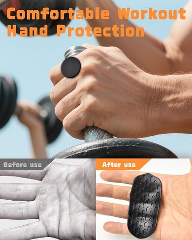 Weight Lifting Grips for Weight Training – Non-Slip Gym Hand Grips for Workout, Workout Grips for Strength Training, Weight Grips for Women & Men in Saudi Arabia