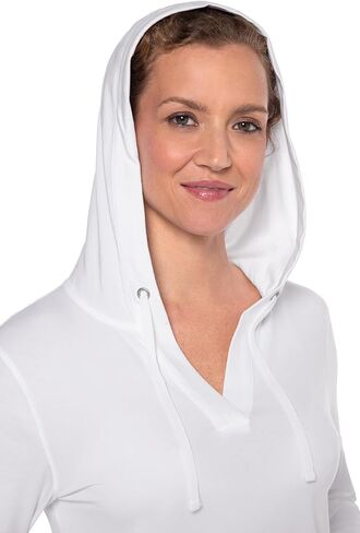 Coolibar Upf 50+ نساء كاتالينا هوديي أعلى تونك in Saudi Arabia