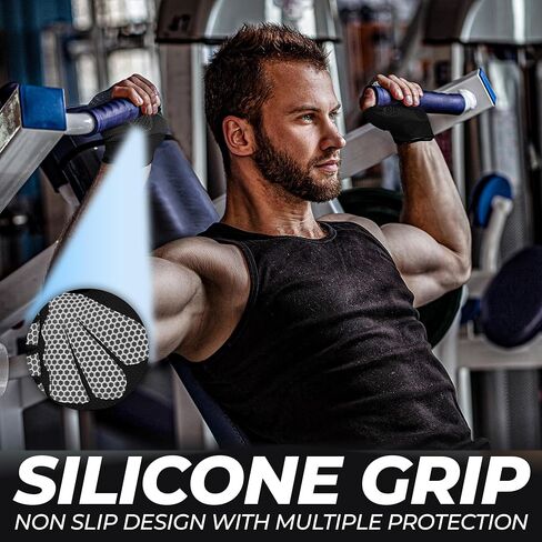 قفازات رفع الأثقال المعركة مع حماية كاملة من النخيل ، قفازات التمرين للرجال ، قفازات صالة رياضية للتنفس لرفع الأثقال ، اللياقة البدنية ، ركوب الدراجات ، السحب ، in Kuwait