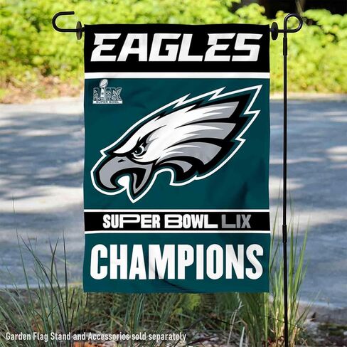 Philadelphia Eagles Super Bowl LIX Champions Yard Garden Banner Flag in Saudi Arabia