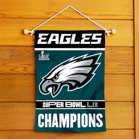 Philadelphia Eagles Super Bowl LIX Champions Yard Garden Banner Flag in Saudi Arabia