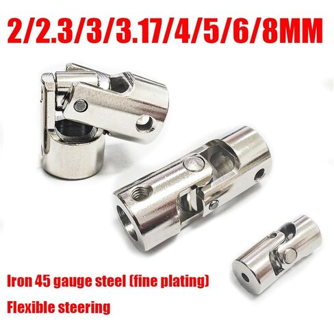 1PC RC Car Car Robot Joint 2mm/2.3mm/8mm/10mm gimbal ablings motor motor connect inovel in Kuwait