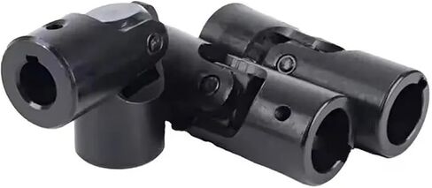 1pc 14x28x70mm Single Universal Coint Goint Doan Connector DIY مقرن مفصل U-مفصل لجزء CNC (1PC 14x28x70 لا مفتاح) in Saudi Arabia