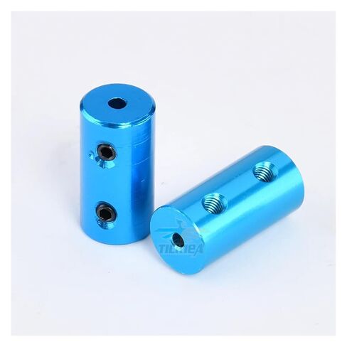 2pcs الأزرق 23 أحجام متوفرة محرك Metal Drive Connector Motor Raping اقتران لقطع غيار قارب/سيارة RC (1 إلى 1 مم) in Saudi Arabia