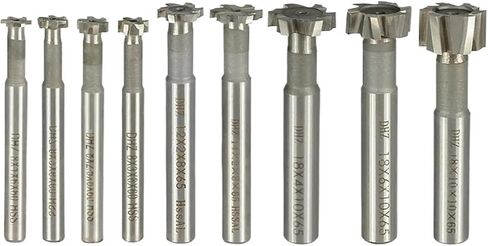 T Mill End Mill ، T-Slot Milling Router بت 8-20 مم المعدني أداة Keyway أداة Tungsten Carbide نهاية in Kuwait